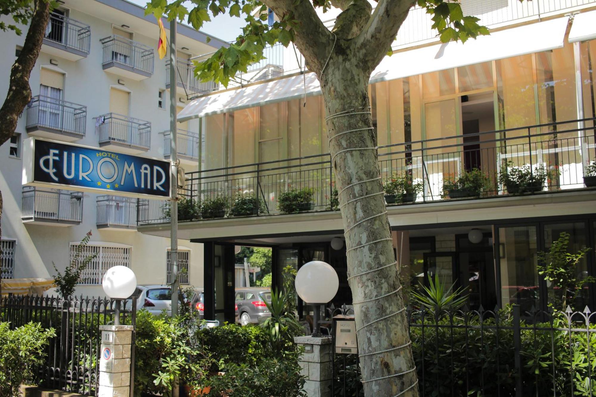 Hotel Euromar ริมินี ภายนอก รูปภาพ