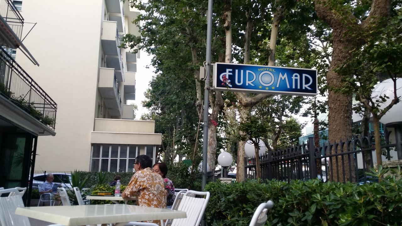 Hotel Euromar ริมินี ภายนอก รูปภาพ