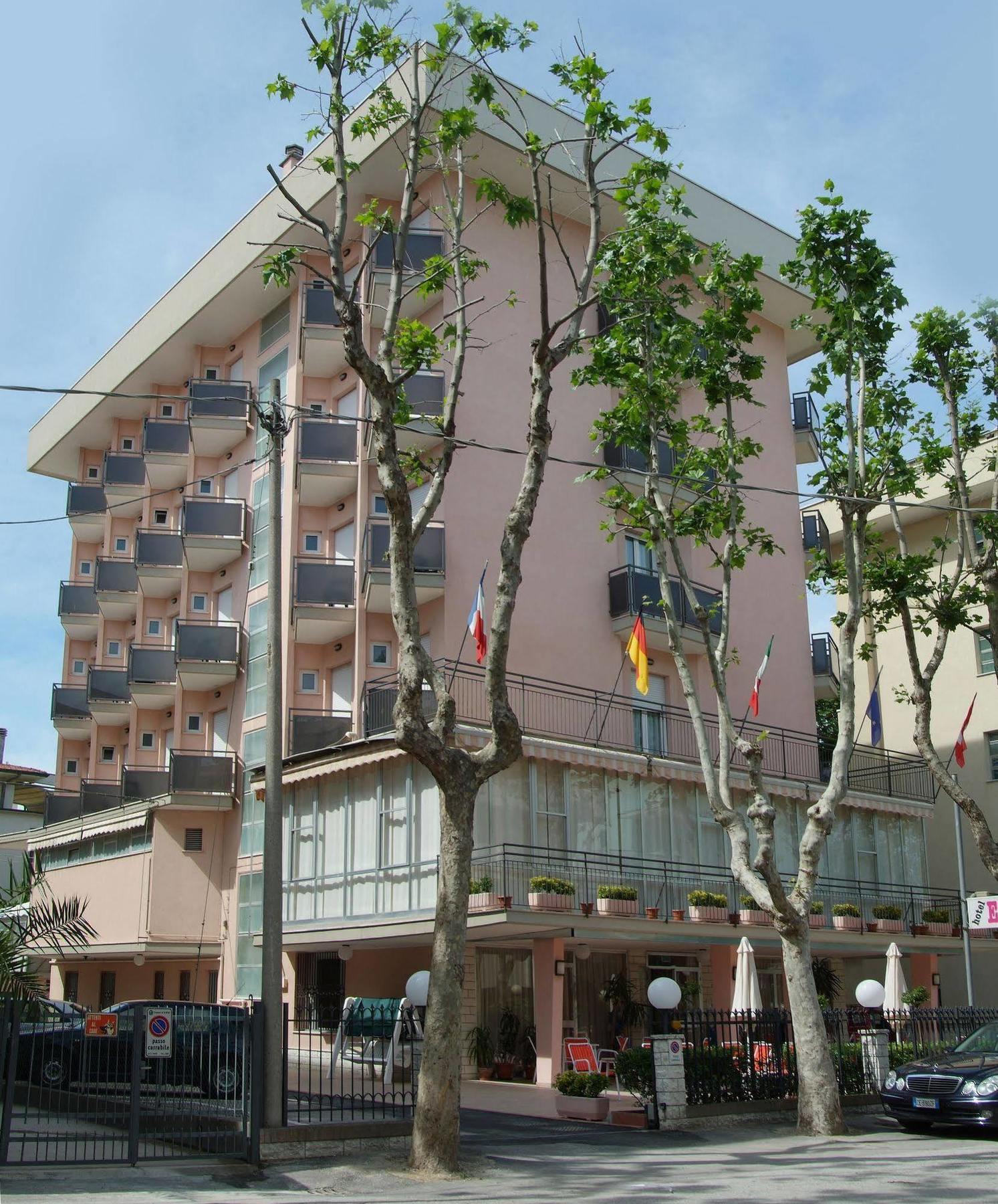 Hotel Euromar ริมินี ภายนอก รูปภาพ